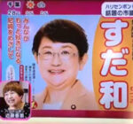 2017年9月9日 フジテレビ めざまし土曜日 すだ和 生電話出演
