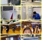 3年かけて尼崎市全小中学校の体育館に空調が設置されます。